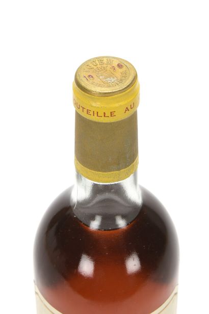 null 1 B CHÂTEAU D'YQUEM (T.L.B; e.l.s.) C1 Supérieur Sauternes 1976

TVA récupérable...