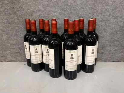 null 12 B CHÂTEAU BARON DE LASSALLE Bordeaux 2019