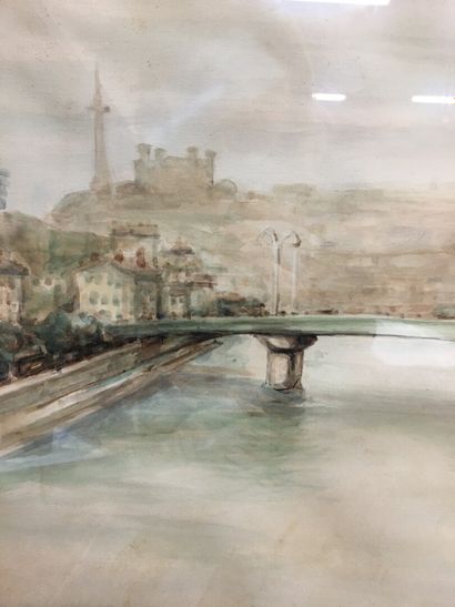 null BUFFARD

Vue de Lyon : Fourvière et la Saône

Aquarelle

46 x 65 cm