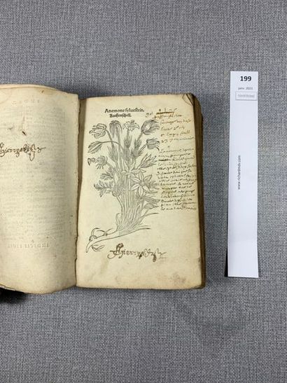 null [Botanique]. Leonahrt Fuchs. 1 volume XVIe (1545) contenant de très nombreux...