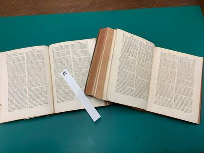 null Ferrière. Dictionnaire de droit et de pratique. 2 volumes in-4. Paris, 1740...