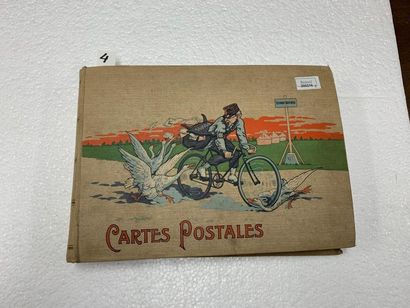 null Un album de cartes postales anciennes. Vues diverses des régions de France.