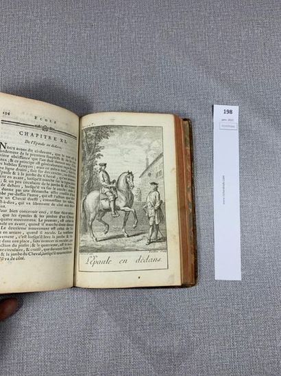 null La Guerinière. Ecole de cavalerie contenant la connaissance, l'instruction,...