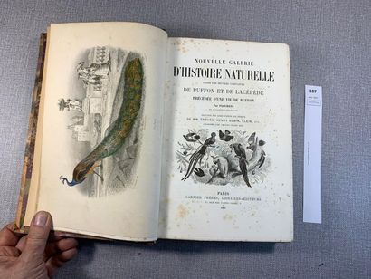 null Buffon. Nouvelles galeries d'Histoire Naturelle. 1 volume in-4. Paris,1885....