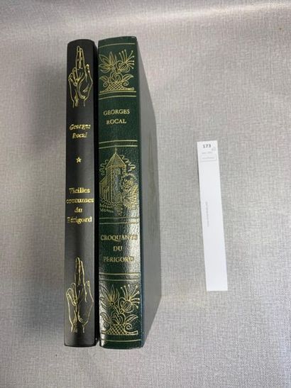 null Georges Rocal. Croquants du Périgord et Vieilles coutumes du Périgord. 2 volumes...