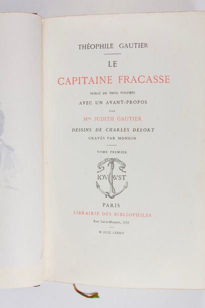 null GAUTIER (Théophile) : Le Capitaine Fracasse. Avant-propos par Mme. Judith Gautier....