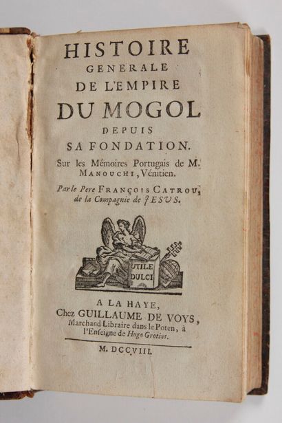 null MANUCCI (Niccolo) et CATROU (Francois) : Histoire Generale de l'Empire du Mogol...