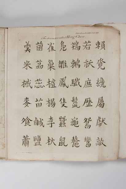 null [CIBOT (Pierre-Martial)] : Lettre de Pékin sur le génie de la langue chinoise...
