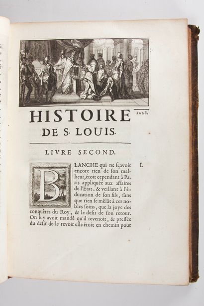 null FILLEAU DE LA CHAISE (Nicolas) : Histoire de S. LOUIS divisée en XV livres....