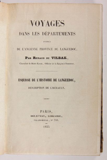 null RENAUD DE VILBACK (Alphonse-Ernest-Bernard-Maximilien) : Voyages dans les départemens...