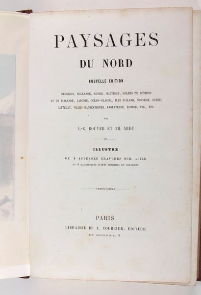 null BOUYER (A.-C.) et MIDY (Th.) : Paysages du Nord. Belgique, Hollande, Russie,...