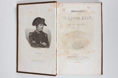 null NORVINS (M. de ) : Histoire de Napoléon. Paris, Ambroise Dupont et Cie [t. I...