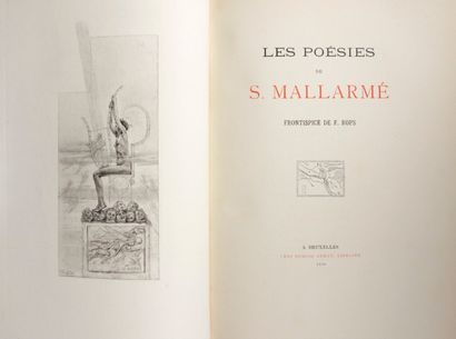 null MALLARMÉ (Stéphane) : Les Poésies. Bruxelles, Deman, 1899. Un volume.



16...