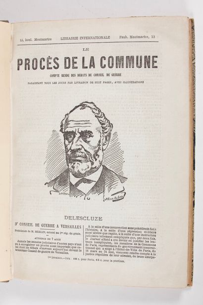 null [COMMUNE de PARIS] un ensemble de 6 ouvrages sur la Commune : 



1. MARX (Karl) :...