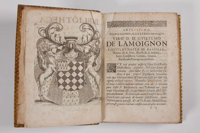 null GUICHENON (Samuel) : Bibliotheca sebusiana, sive variarum chartarum, diplomaticum,...