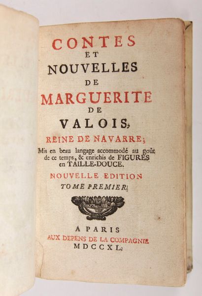 null VALOIS (Marguerite de) : Contes et Nouvelles. Mis en beau langage accommodé...