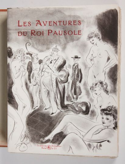 null LOUYS (Pierre) : Les aventures du Roi Pausole. Illustrations de SCHEM. S. l....