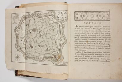 null GANDELOT (Abbé) : Histoire de la ville de BEAUNE et de ses antiquités. Dijon...