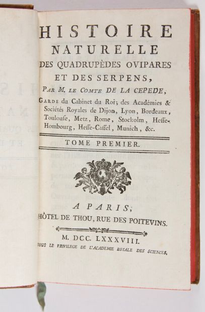 null BUFFON (Georges-Louis LECLERC, Comte de) : OEuvres complètes de M. le Cte de...