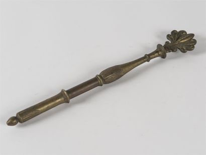 null Sceptre de statue en bronze

19ème siècle

H : 24 cm