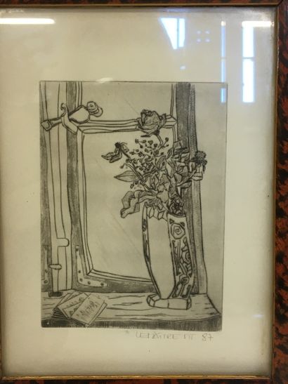 null Marie Thérèse LEMAITRE

Bouquet de fleurs 

Lithographie

23 x 17 cm