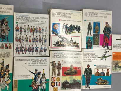 null Lot de livres CASTERMAN l'uniformes et les armes

9 volumes Soldat premier Empire...