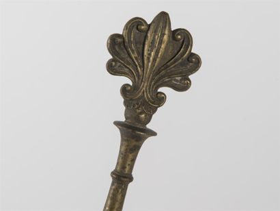 null Sceptre de statue en bronze

19ème siècle

H : 24 cm