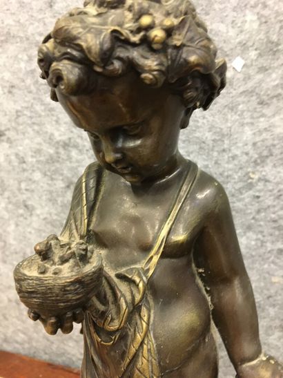 null Petit Amour en bronze 

H: 30 cm