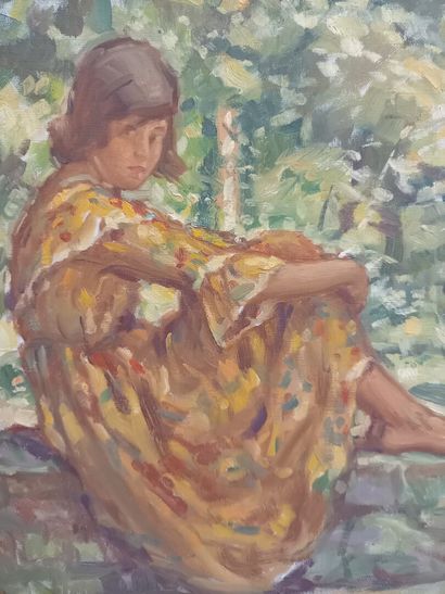 null Fernand MAJOREL (1898-1965)

jeune fille 

Huile sur toile

45 x 37 cm

Signée...