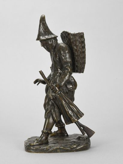 null Robinson CRUSOE

Epreuve en bronze 

fonte ancienne

H : 28cm
