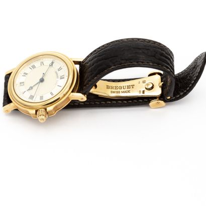 null BREGUET 3101C Automatique horloger de la marine". Montre bracelet homme. Boîtier...
