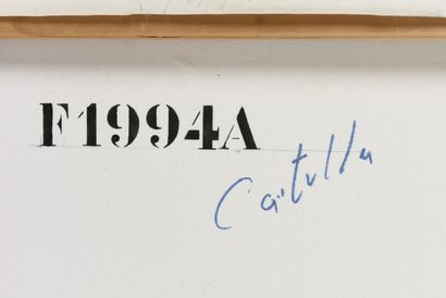 null Henri CASTELLA (1924-2017)

Composition en bleu et rouge

huile sur toile, numérotée...