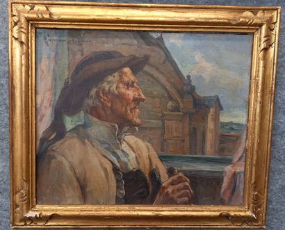 null Léonie HUMBERT- VIGNOT (1878-1960)

Breton

Huile sur toile

Signé en haut à...