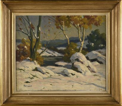 null Paul André Jean ESCHBACH (1881-1961)

Paysage 

Huile sur toile

Signée en bas...