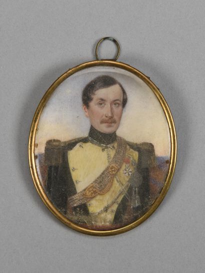 null Portrait d'officier à la Légion d'Honneur

Miniature ovale sur ivoire

Vers...