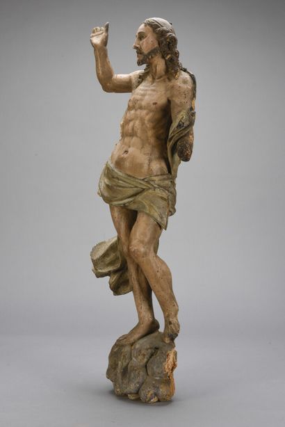 null Christ en gloire

Sujet en bois sculpté polychrome 

18ème siècle, travail italien...