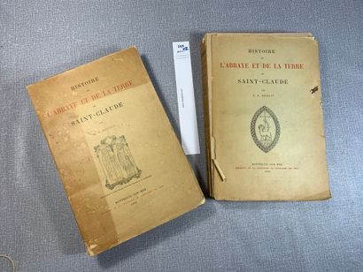 null [Franche-Comté]. D. P. Benoit. Histoire de l'Abbaye et de la terre de Saint-Claude....