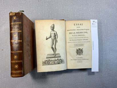 null Sprengel et Geiger. Essai d'une histoire pragmatique de la médecine. 2 volumes...