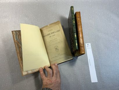 null [Lyon]. Un ensemble de 3 volumes : Bleton, Petite histoire populaire de Lyon...