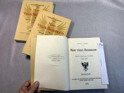 null [Franche-Comté]. Gaston Coindre. Mon vieux Besançon. 3 volumes (complet).