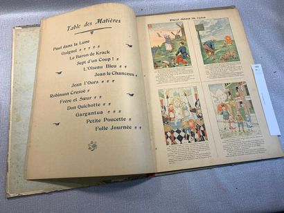 null Les plus jolis contes, illustré par Steinlein, Job, Myrbach, Vogel. 1 volume...