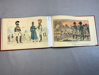 null Nos soldats du Siècle. Par Caran d'Ache. Cartonnage polychrome