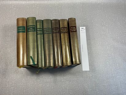 null [La Pléiade]. Un ensemble de 7 volumes dont Balzac.