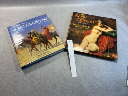 null [Orientalisme]. Un ensemble 2 ouvrages : Jean-Léo Jérôme : Monographie et catalogue...