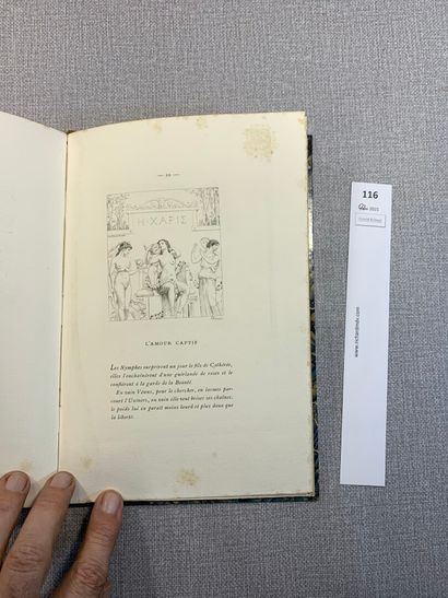 null [Livres illustrés]. Jérôme Doucet : Anacréon, illustré par Louis-Edouard Fournier,...