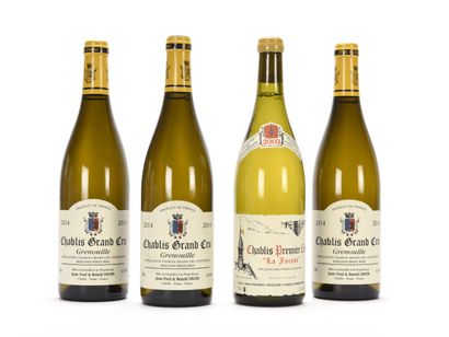 null 3 B CHABLIS GRENOUILLE (Grand Cru) Jean-Paul & Benoît Droin 2014

1 B CHABLIS...