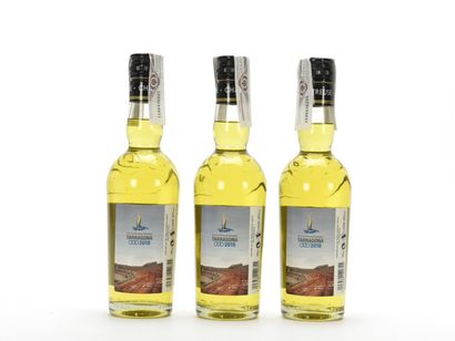 null 3 1/2 B CHARTREUSE JAUNE JUEGOS MÉDITERRANEOS 2018 35 cl 40% (timbre fiscal...