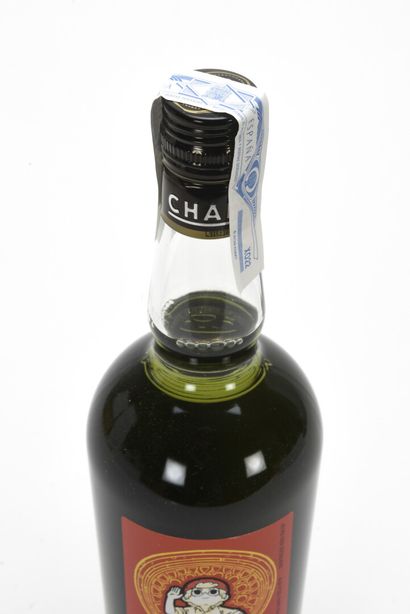 null 1 B CHARTREUSE VERTE SANTA TECLA Edition limitée 70 cl % 42% (pour les festivités...