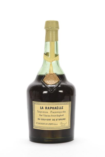 null 1 B LIQUEUR LA RAPHAËLLE "liqueur fabriquée par l'ancien Frère Raphaël du Couvent...