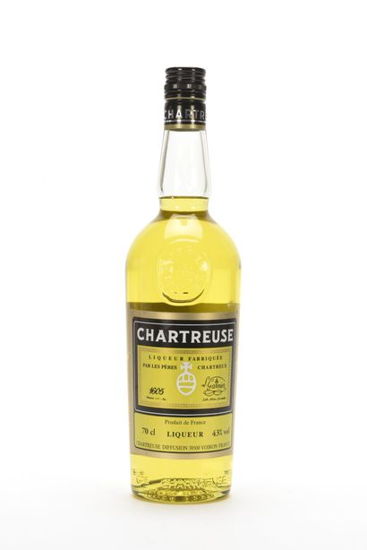 null 2 B CHARTREUSE JAUNE VOIRON 70 cl 43% (étui) (mise 2019) Pères Chartreux NM

1...